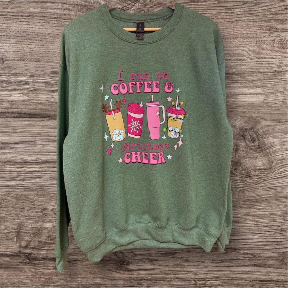 GILDAN Custom DTF Christmas Crewneck Sweatshirt